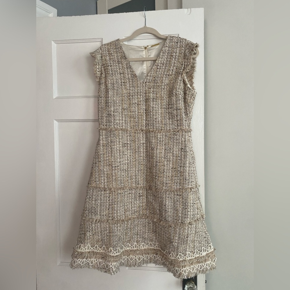 Elie Tahari Loraine Tweed Dress